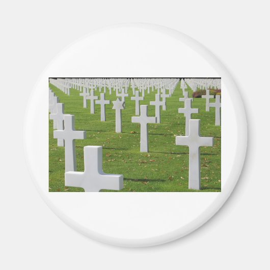 Aimant Cimetière américain en Normandie (Devant)