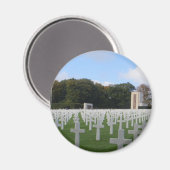 Aimant Cimetière américain Luxembourg (Recto/Verso)