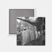 Aimant cimetière calme (Recto/Verso)
