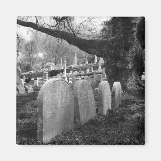 Aimant cimetière calme (Devant)