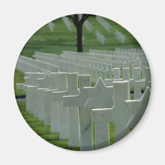 Aimant Cimetière de la Seconde Guerre mondiale, Journée c (Devant)