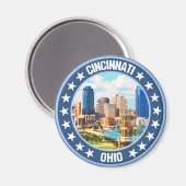 Aimant Cincinnati (Recto/Verso)