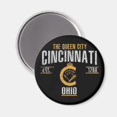 Aimant Cincinnati (Recto/Verso)
