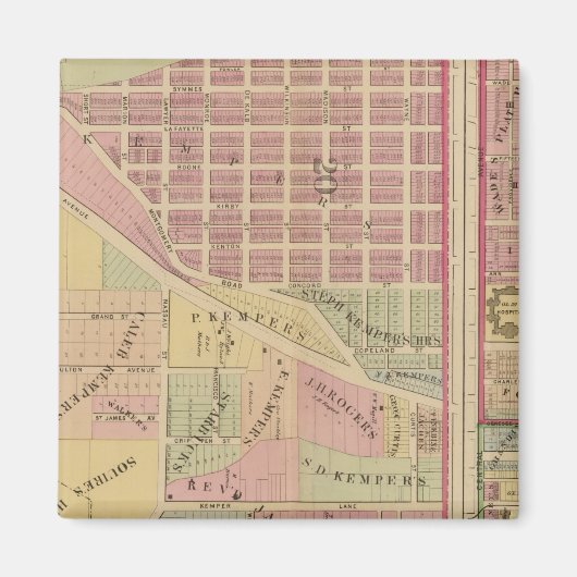 Aimant Cincinnati, Ohio 4 (Devant)