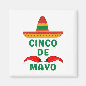 Aimant Cinco De Mayo (Devant)