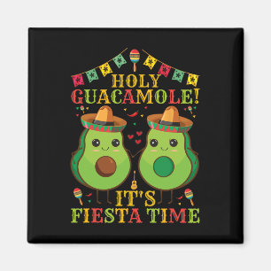 Aimant Cinco De Mayo Avocado Saint-Guacamole C'est Fiesta