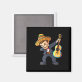 Aimant Cinco de Mayo Dabbing Mariachi Mexicains Garçons E (Recto/Verso)