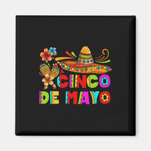 Aimant Cinco De Mayo Drôle Hommes Femmes Enfants Fête Mex