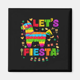 Aimant Cinco De Mayo Faisons la Fête Femmes Mexicaines Ga