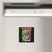 Aimant Cinco de Mayo Fiesta design coloré (In Situ (Lave-vaisselle))