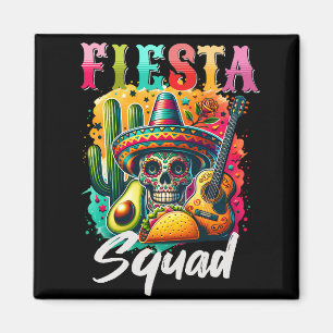 Aimant Cinco de Mayo Fiesta design coloré