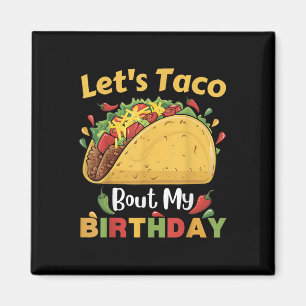 Aimant Cinco De Mayo Fiesta_ Laisse Taco Bout Mon Anniver