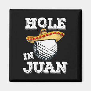 Aimant Cinco De Mayo Golf Drôle de dicton Golfeur Blague