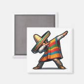 Aimant Cinco de Mayo Man (Recto/Verso)