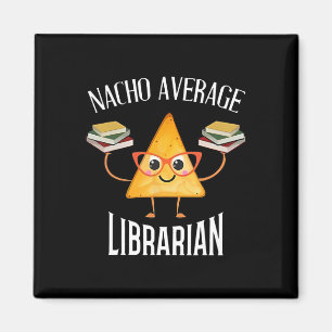 Aimant Cinco De Mayo Nacho Bibliothécaire Moyen Bibliothè