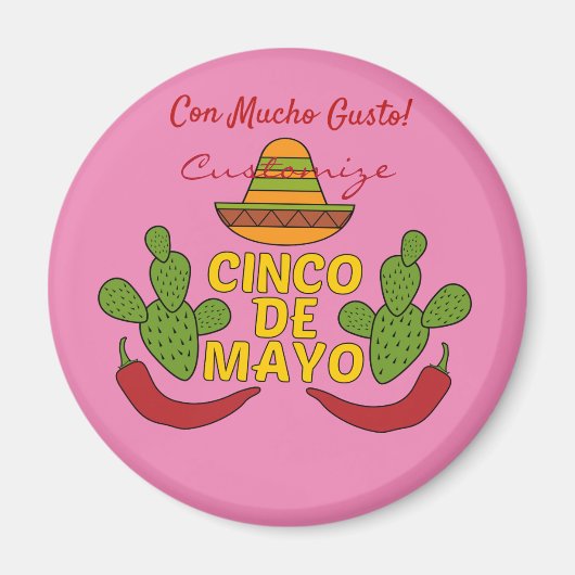 Aimant Cinco de Mayo Thunder_Cove (Devant)