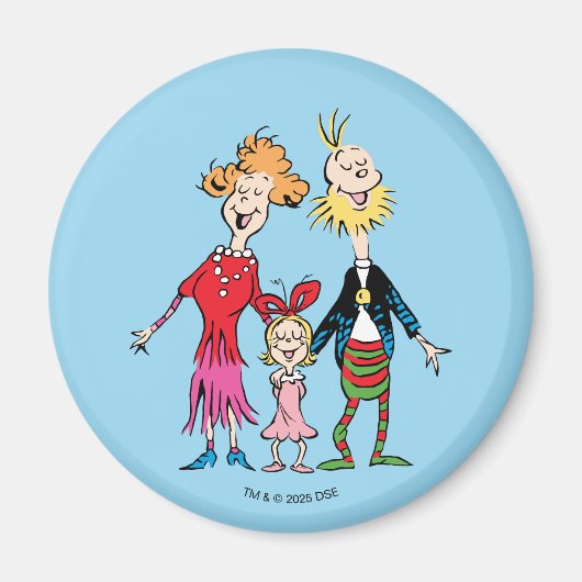 Aimant Cindy Lou Who's Family Portrait (Devant)