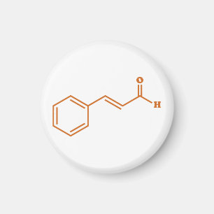 Aimant Cinnamon Cinnamaldéhyde Formule chimique moléculai