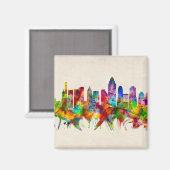 Aimant Cinnati Ohio Skyline (Recto/Verso)