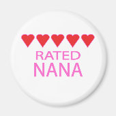 Aimant Cinq Coeurs Nana (Devant)