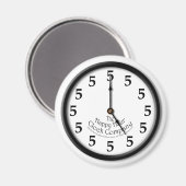 AIMANT CINQ HORLOGE (Recto/Verso)