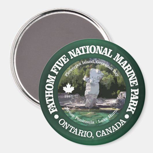 Aimant Cinq NMP (Recto/Verso)