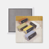 Aimant Cinq pendules (Recto/Verso)