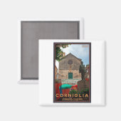 Aimant Cinque Terre - Corniglia (Recto/Verso)