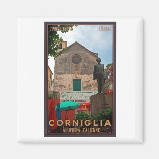 Aimant Cinque Terre - Corniglia (Devant)