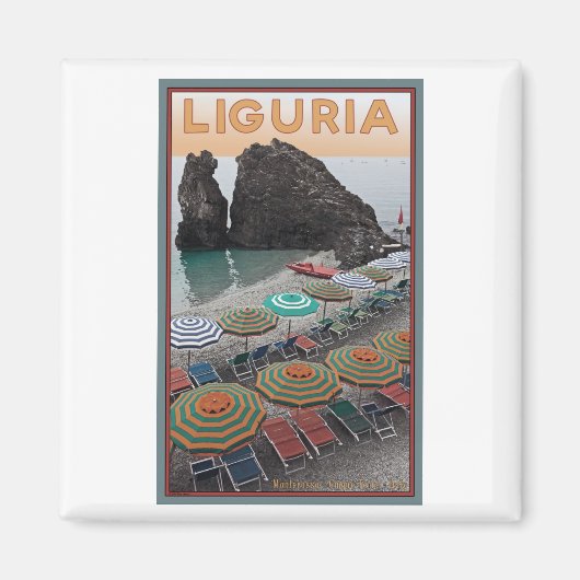 Aimant Cinque Terre - Ligurie (Devant)