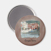Aimant Cinque Terre - Vernazza (Recto/Verso)