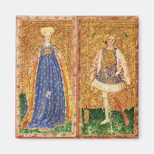 AIMANT CIOTS ANCIENS DE RENAISSANCE /MAID ET PAGE DES VÊT (Devant)