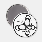 Aimant circ, papillon 1 (Recto/Verso)