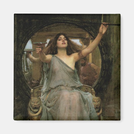 Aimant Circe Offering the Cup to Ulysses par JW Waterhous (Devant)
