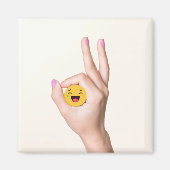 Aimant Circle Game Ok Vous A Obtenu (Devant)