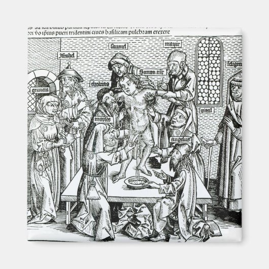 Aimant Circoncision, de 'Liber Chronicarum' (Devant)