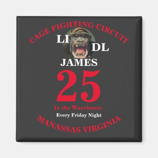 Aimant Circuit de combat de cage LI DL dans l'entrepôt (Devant)