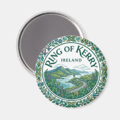 Aimant Circuit de Kerry Irlande (Recto/Verso)