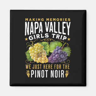 Aimant Circuit de vignobles de Napa Valley entre filles d
