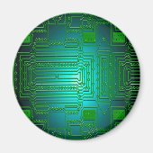 Aimant circuits de conducteurs de cartes (Devant)