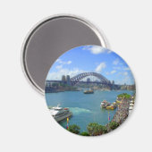 Aimant Circulaire Quay Sydney (Recto/Verso)