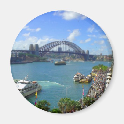 Aimant Circulaire Quay Sydney (Devant)