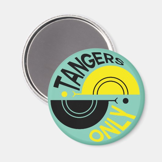 Aimant circulaire standard de 2¼ pouces (Recto/Verso)