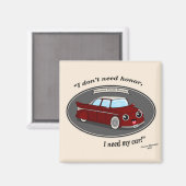 Aimant circulaire standard de 2¼ pouces (Recto/Verso)