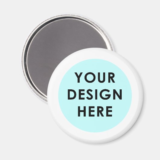 Aimant circulaire standard de 2¼ pouces (Recto/Verso)