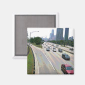 Aimant Circulation à Chicago dans Sandstone (Recto/Verso)