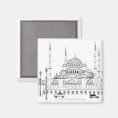 Aimant Circulation par mosquée (Recto/Verso)