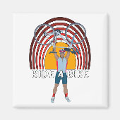 Aimant Circuler à vélo (Devant)