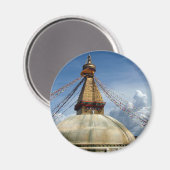 Aimant Circuler la Stupa Boudha (Recto/Verso)