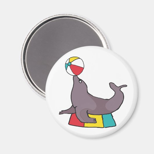 Aimant Cirque exécutant le sceau (Recto/Verso)